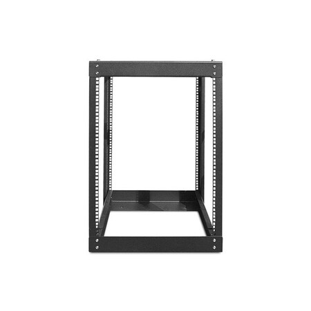Istarusa 15U 1100Mm Adjustable Open Frame Server Rack w/ 1U Keyboard Drawer WOR1511-KBR1U